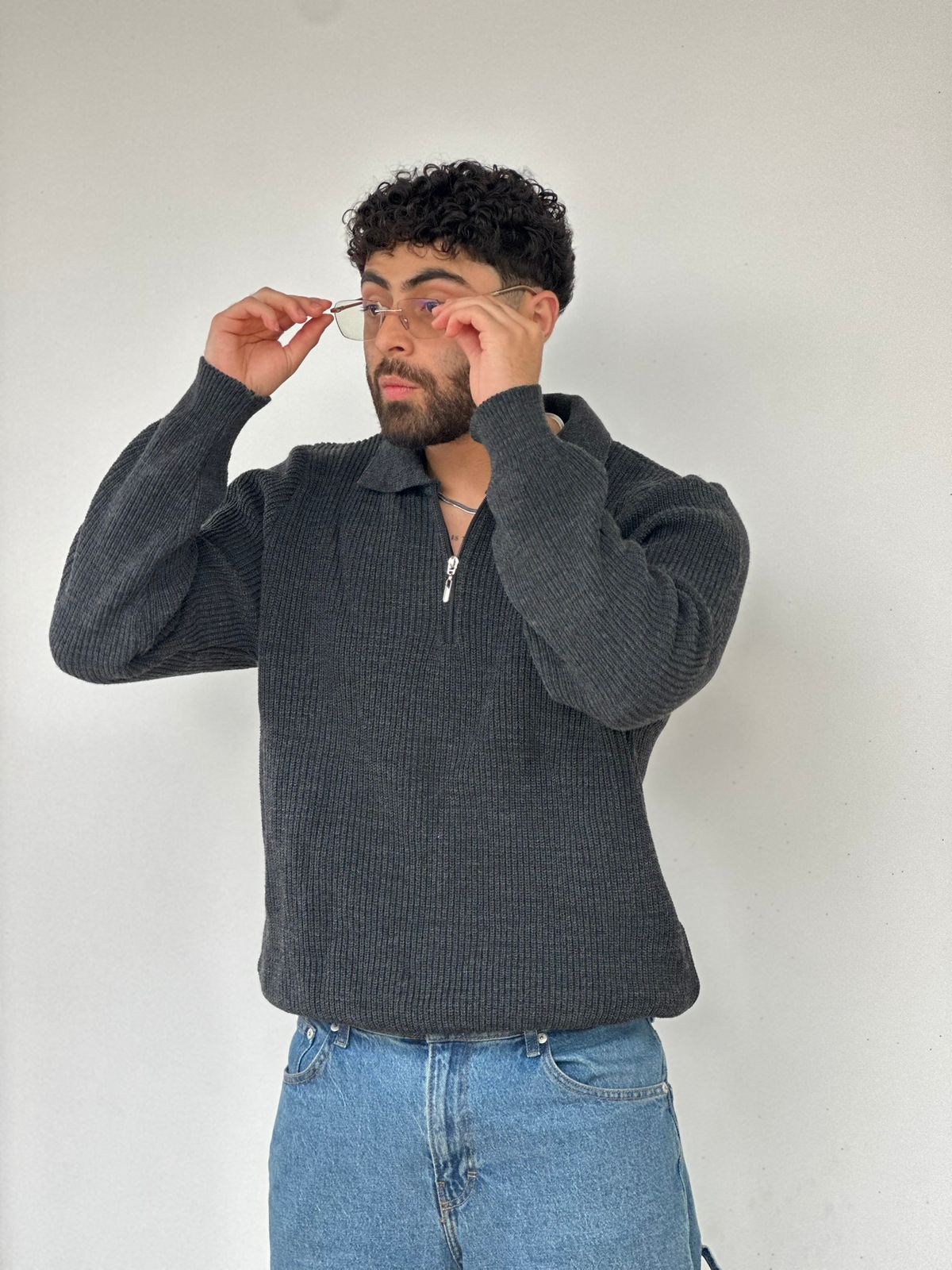 Buso Milan Tejido- Manga larga con Cuello polo
